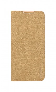 Knížkové pouzdro Luna Book na Xiaomi Redmi 10C zlaté