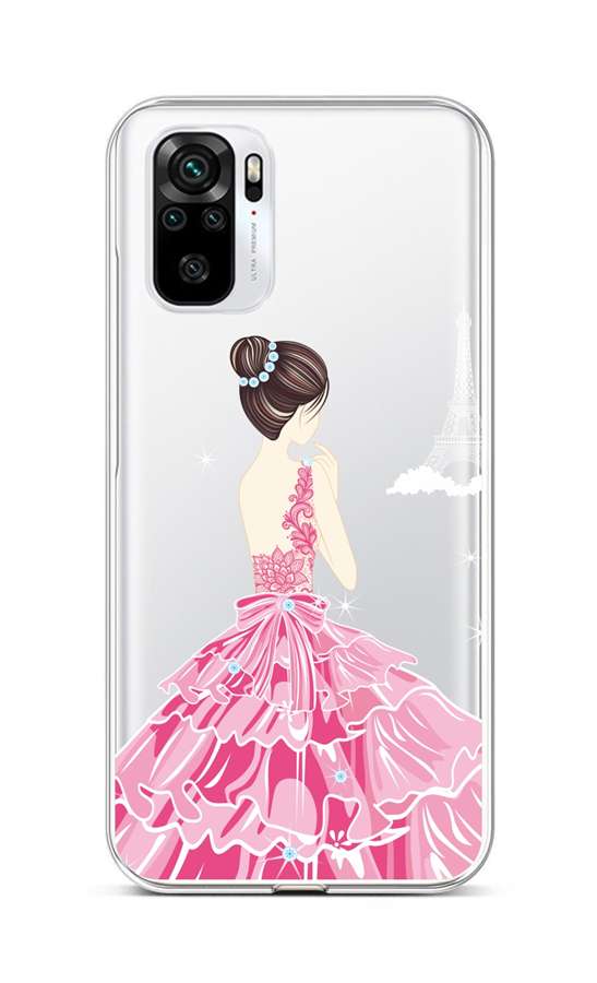 Levně Kryt TopQ Xiaomi Redmi Note 10S Pink Princess 85991 (pouzdro neboli obal na mobil Xiaomi Redmi Note 10S)