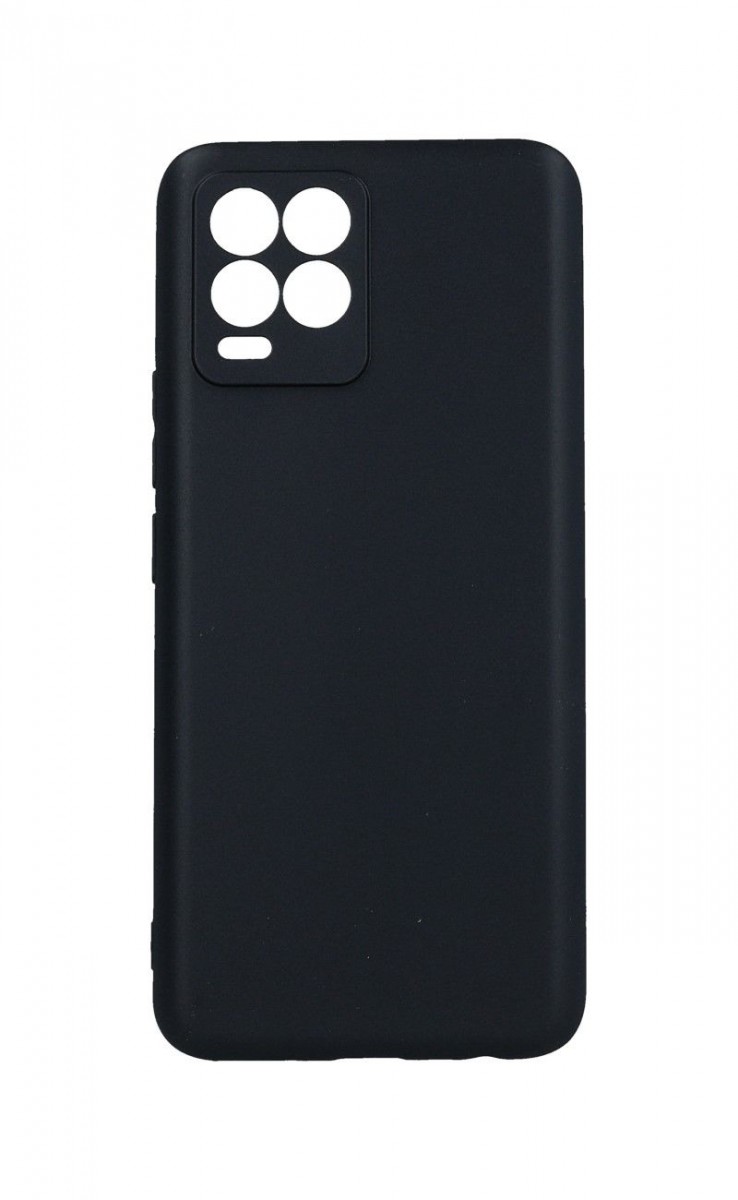 Zadní kryt SOFT na Realme 8 černý lesklý