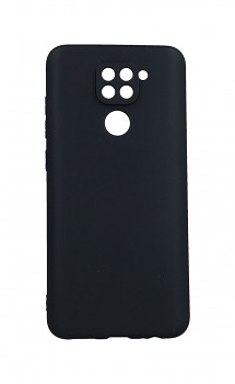 Zadní kryt SOFT na Xiaomi Redmi Note 9 černý lesklý