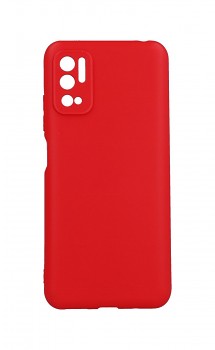 Zadní kryt SOFT na Xiaomi Redmi Note 10 5G červený lesklý