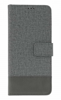 Knížkové pouzdro GOMMA na Xiaomi Redmi Note 14 šedé