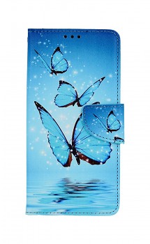 Knížkové pouzdro na Xiaomi Redmi A1 Modří motýlci