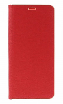 Knížkové pouzdro Luna Book na Xiaomi Redmi Note 14 červené