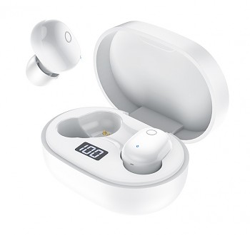 Bezdrátová sluchátka Borofone BW06 TWS bílá