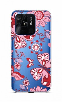 Zadní kryt na Xiaomi Redmi 10C Pink Butterfly