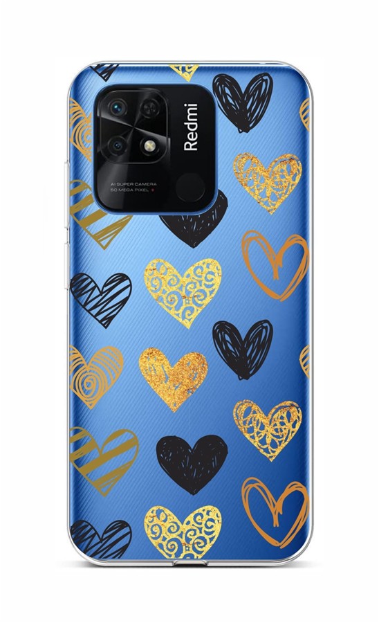 Zadní kryt na Xiaomi Redmi 10C Srdce