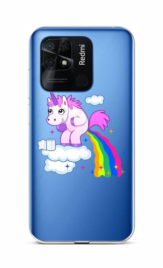 Levně Kryt TopQ Xiaomi Redmi 10C Rainbow Disaster 76091 (pouzdro neboli obal na mobil Xiaomi Redmi 10C)