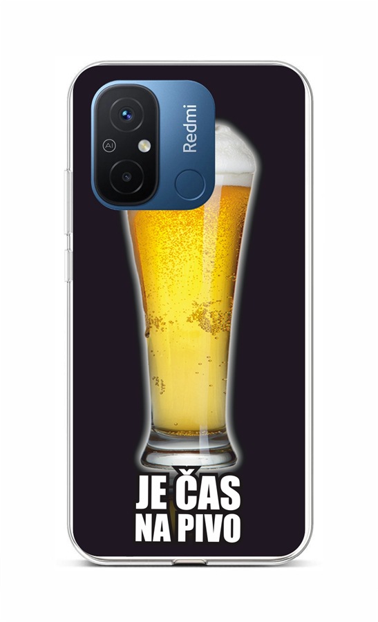 Levně Kryt TopQ Xiaomi Redmi 12C Pivo 96093 (pouzdro neboli obal na mobil Xiaomi Redmi 12C)