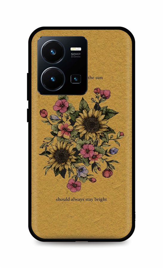 Levně Kryt TopQ Vivo Y35 Bouquet 86105 (pouzdro neboli obal na mobil Vivo Y35)