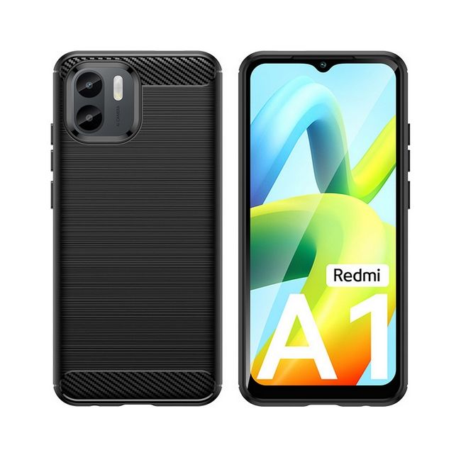 Levně Kryt TopQ Xiaomi Redmi A1 černý 86106 (pouzdro neboli obal na mobil Xiaomi Redmi A1)