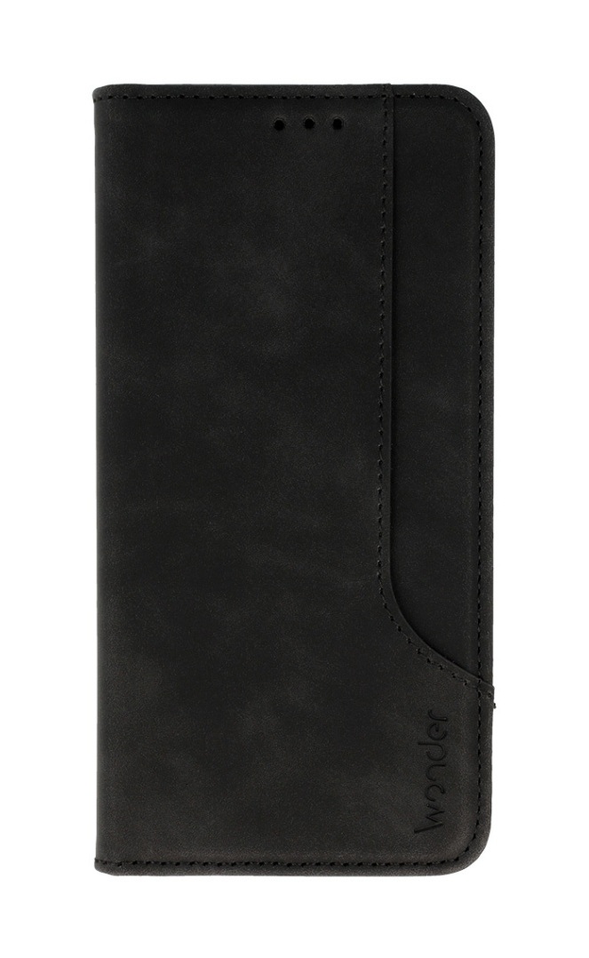 Knížkové pouzdro Wonder Prime pro Xiaomi Redmi Note 13 4G černé