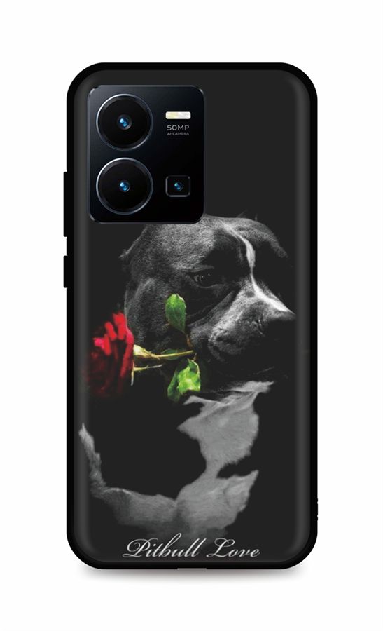 Levně Kryt TopQ Vivo Y35 Pitbull Love 86123 (pouzdro neboli obal na mobil Vivo Y35)