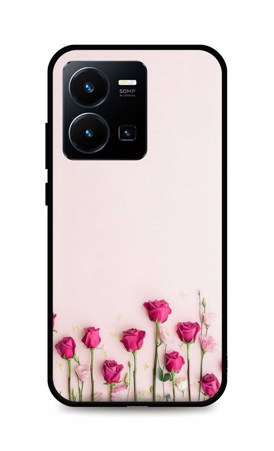Zadní kryt DARK na Vivo Y35 Roses