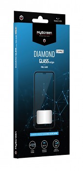 Tvrzené sklo MyScreen na iPhone 14 DIAMOND LITE FullGlue černé