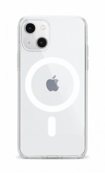 Zadní pevný kryt Clear Magnetic na iPhone 13 mini průhledný