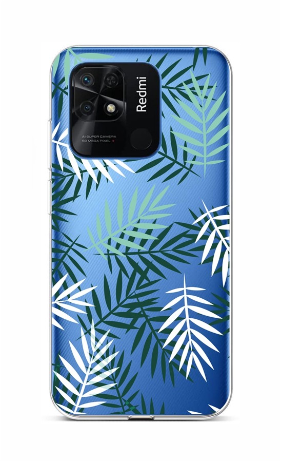 Levně Kryt TopQ Xiaomi Redmi 10C Listy 76143 (pouzdro neboli obal na mobil Xiaomi Redmi 10C)