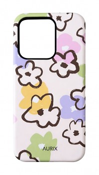 Luxusní kryt AURIX na Xiaomi Redmi 15C Flower Drawing