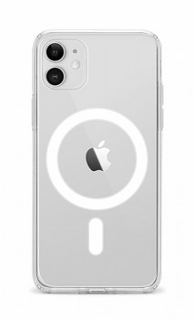 Zadní pevný kryt Clear Magnetic na iPhone 12 mini průhledný
