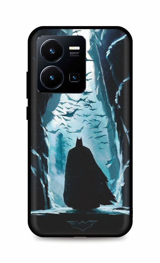 Levně Kryt TopQ Vivo Y35 Dark Batman 86146 (pouzdro neboli obal na mobil Vivo Y35)