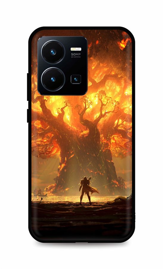 Zadní kryt DARK na Vivo Y35 Warcraft