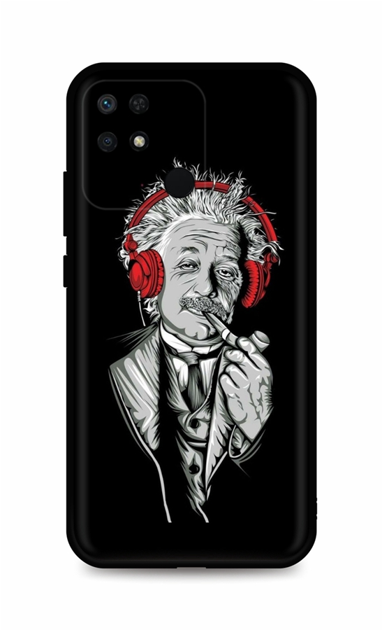Zadní kryt DARK na Xiaomi Redmi 10C Albert Einstein