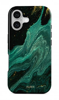 Luxusní kryt AURIX MagSafe na iPhone 17 Green Lagoon