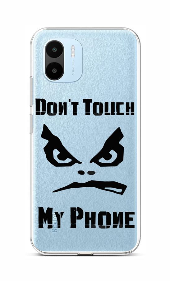 Levně Kryt TopQ Xiaomi Redmi A1 Don´t Touch průhledný 86177 (pouzdro neboli obal na mobil Xiaomi Redmi A1)