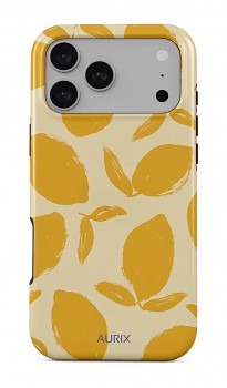 Luxusní kryt AURIX MagSafe na iPhone 17 Pro Lemon Tart