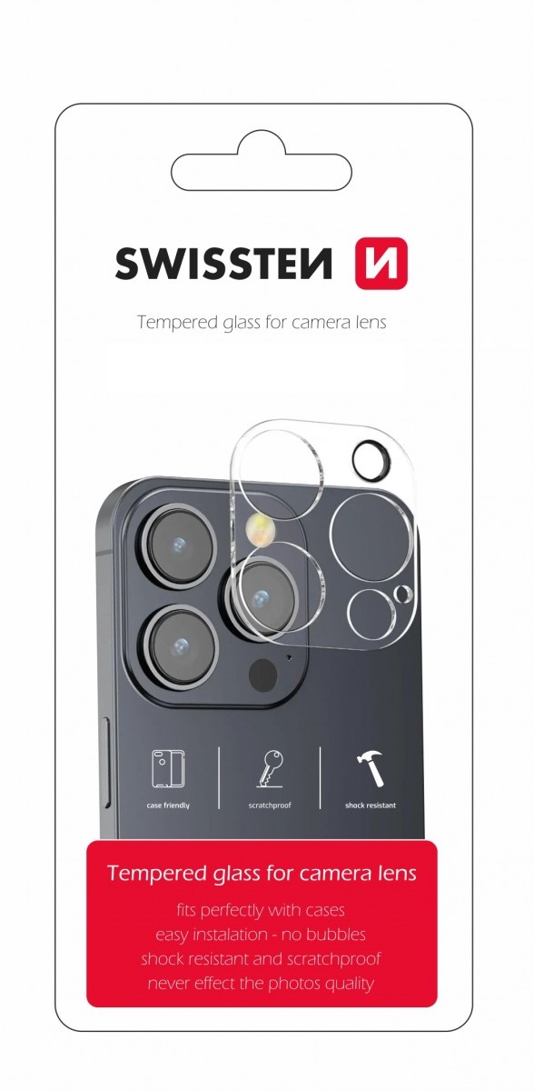 Levně Ochranné sklo Swissten na čočky fotoaparátu pro Apple iPhone 16 Plus