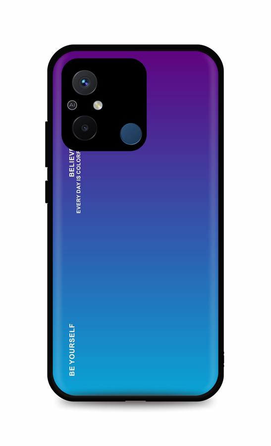 Zadní pevný kryt LUXURY na Xiaomi Redmi 12C duhový purpurový