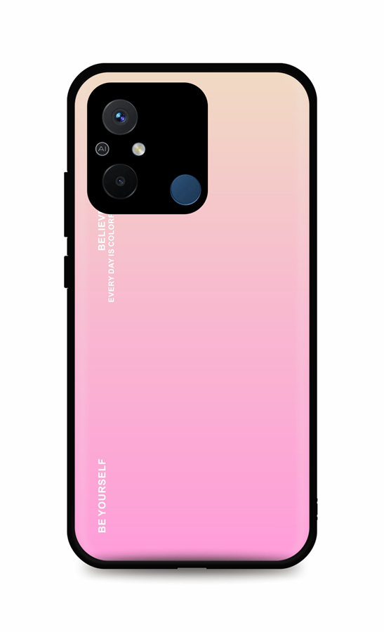 Levně Kryt TopQ LUXURY Xiaomi Redmi 12C pevný duhový meruňkový 96201 (pouzdro neboli obal na mobil Xiaomi Redmi 12C)