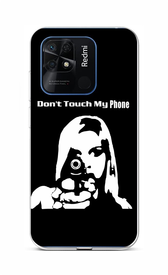 Levně Kryt TopQ Xiaomi Redmi 10C Don't Touch Gun 76203 (pouzdro neboli obal na mobil Xiaomi Redmi 10C)