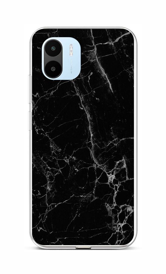 Zadní kryt STYLE na Xiaomi Redmi A1 Mramor černý