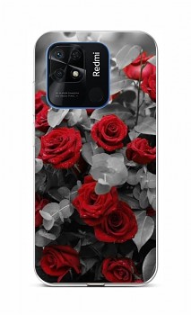 Zadní kryt na Xiaomi Redmi 10C Červené růže mix