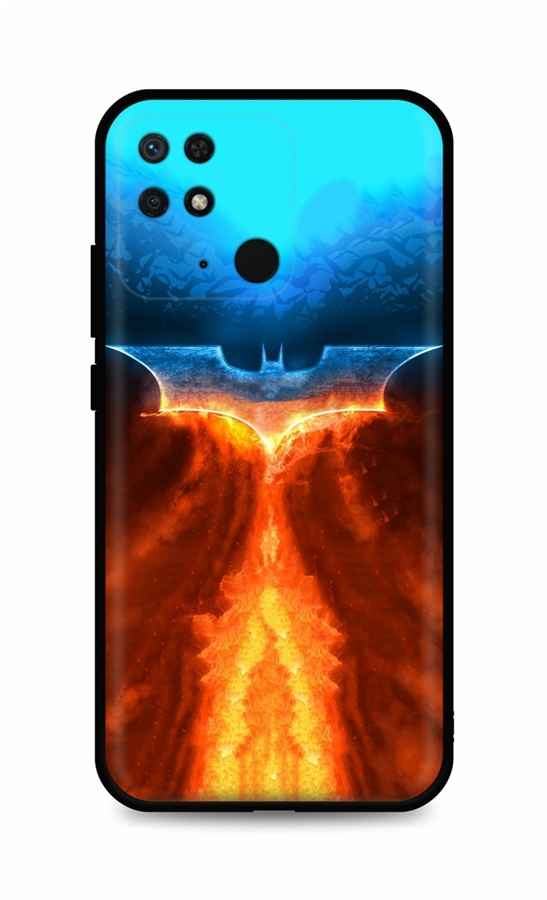 Levně Kryt TopQ Xiaomi Redmi 10C Fiery Batman 76227 (pouzdro neboli obal na mobil Xiaomi Redmi 10C)