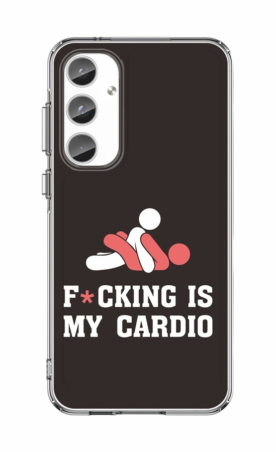 Zadní pevný kryt Image na Samsung A55 Cardio