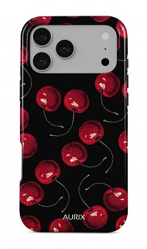 Luxusní kryt AURIX MagSafe na iPhone 17 Pro Max Cherrybomb