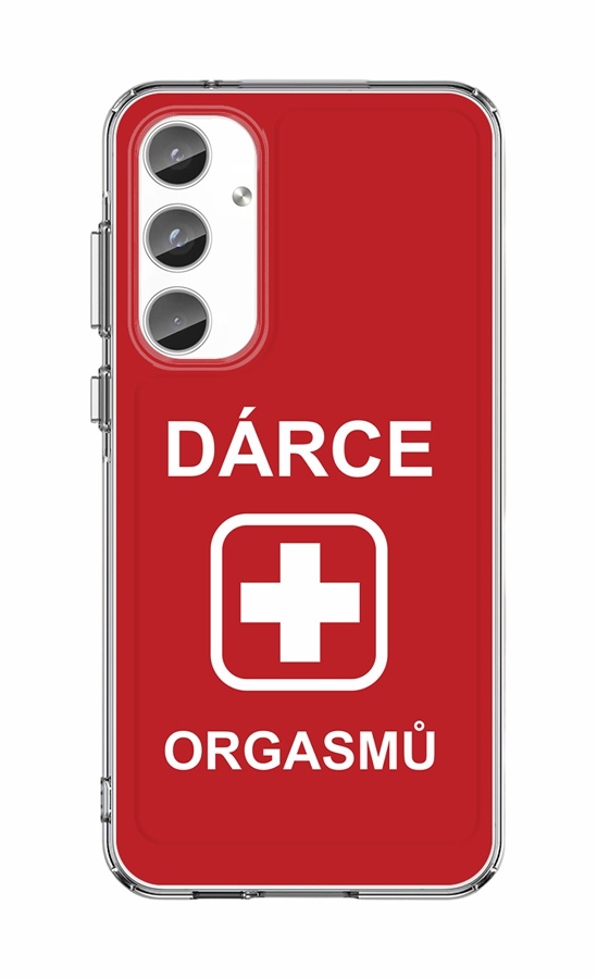 Zadní pevný kryt Image na Samsung A55 Dárce