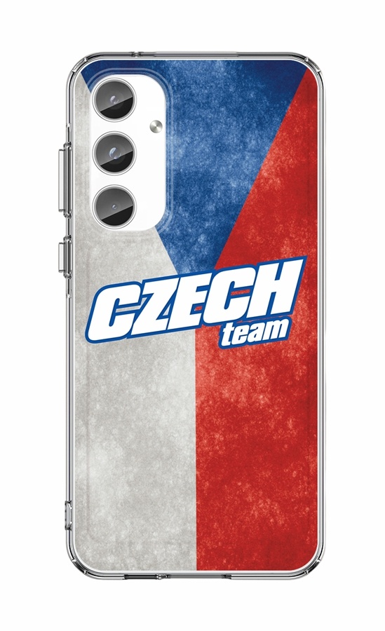 Levně Kryt TopQ Image Samsung A55 Image pevný Czech Team 126242 (pouzdro neboli obal na mobil Samsung A55)