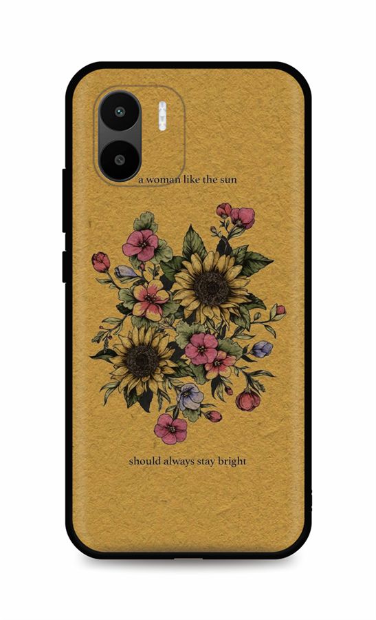 Levně Kryt TopQ Xiaomi Redmi A1 Bouquet 86246 (pouzdro neboli obal na mobil Xiaomi Redmi A1)