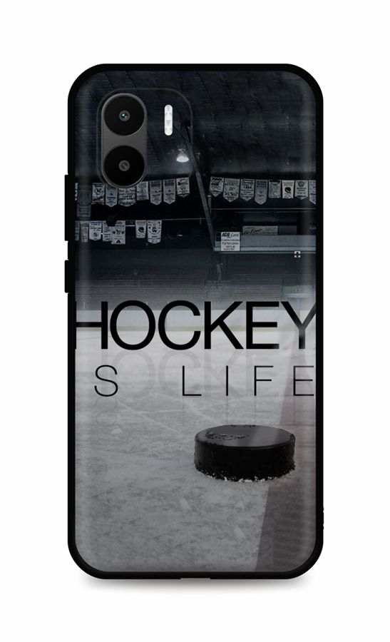 Levně Kryt TopQ Xiaomi Redmi A1 Hockey Is Life 86269 (pouzdro neboli obal na mobil Xiaomi Redmi A1)