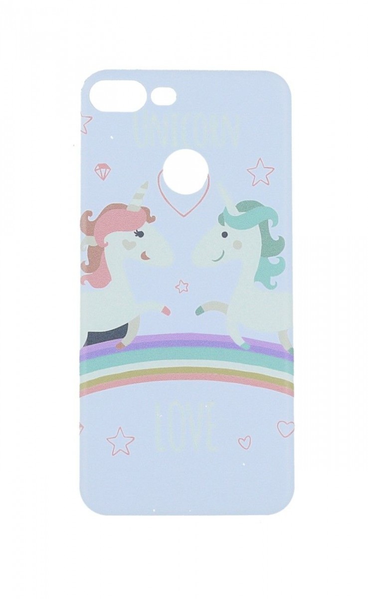 Zadní silikonový kryt na Honor 9 Lite Unicorn Love