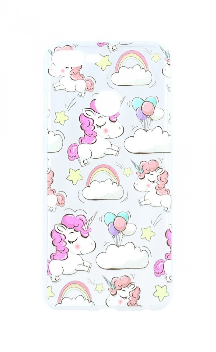 Zadní silikonový kryt na Honor 9 Lite Violet Unicorn