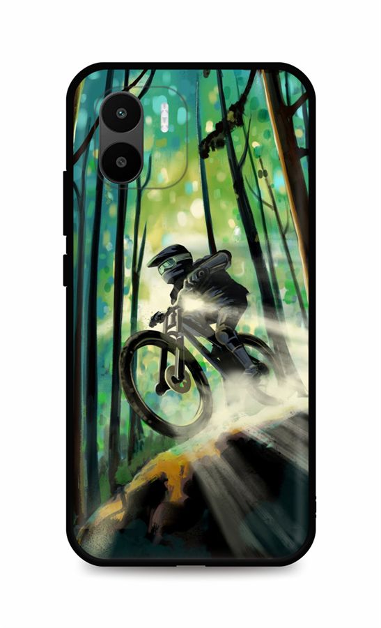 Levně Kryt TopQ Xiaomi Redmi A1 Mountain Bike 86282 (pouzdro neboli obal na mobil Xiaomi Redmi A1)