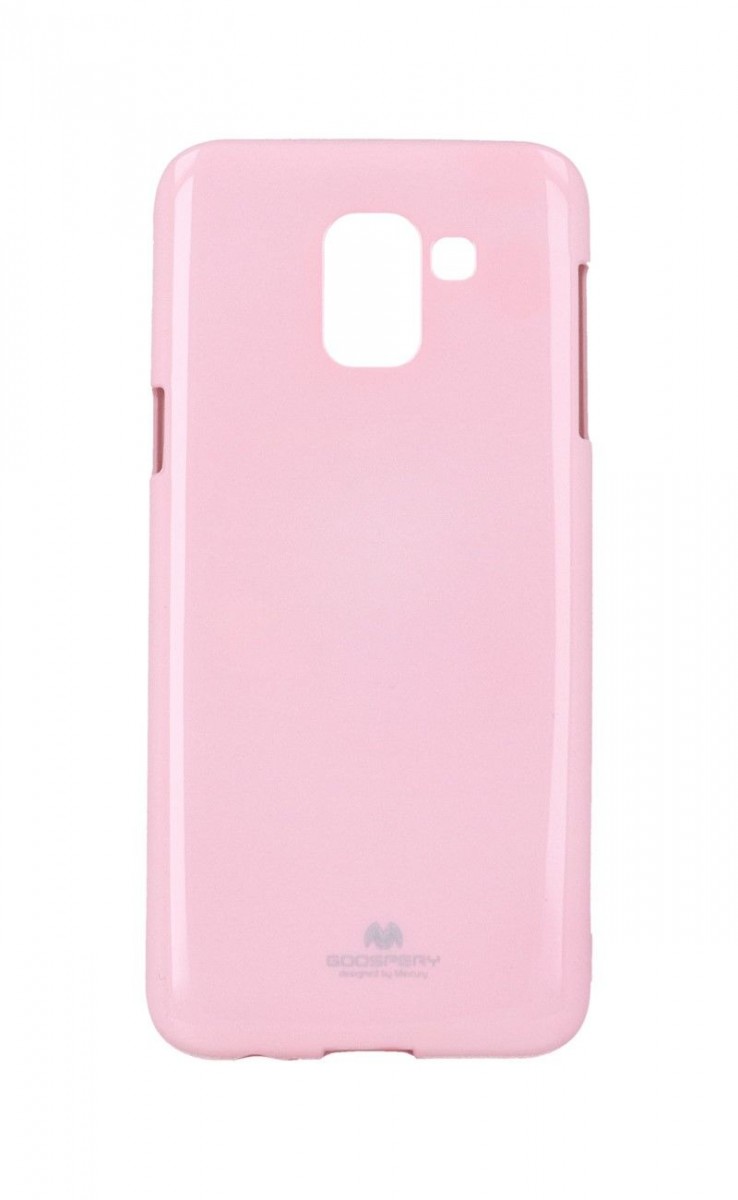 Zadní kryt Mercury Jelly Case na Samsung J6 světle růžový