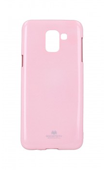 Zadní kryt Mercury Jelly Case na Samsung J6 světle růžový