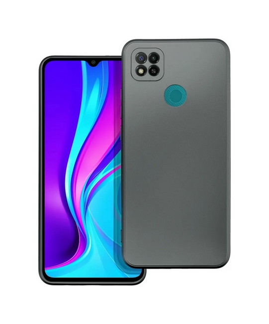 Levně Kryt TopQ Metallic Xiaomi Redmi 9C šedý 76318 (pouzdro neboli obal na mobil Xiaomi Redmi 9C)