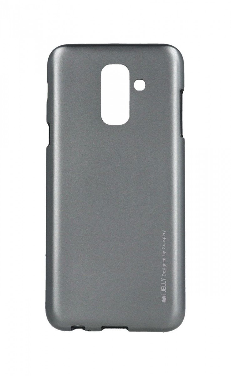 Zadní kryt Mercury iJelly Metal na Samsung A6 Plus šedý