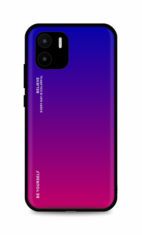 Zadní pevný kryt LUXURY na Xiaomi Redmi A2 duhový fialový